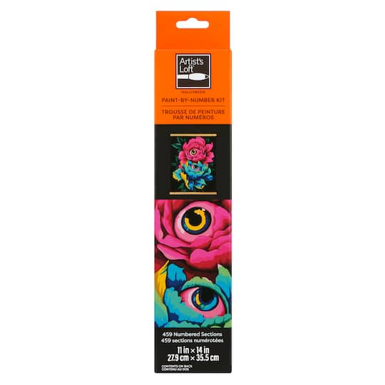 11" x 14" Flower Eyes Paint-by-Number Kit by Artist's Loft®